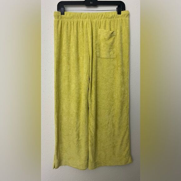 NWT Andie Swim The lbo Terry Cover-Up Pants in Honeysuckle Size S - Picture 2 of 9